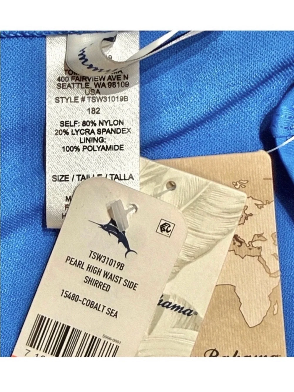 Tommy Bahama Pearl High Waist Side Shirted Bottom
